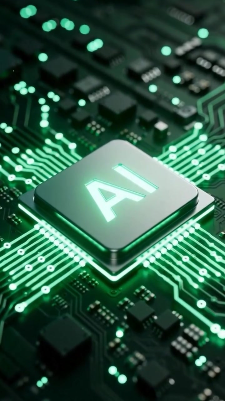 AI Chip Motherboard Technology Background
