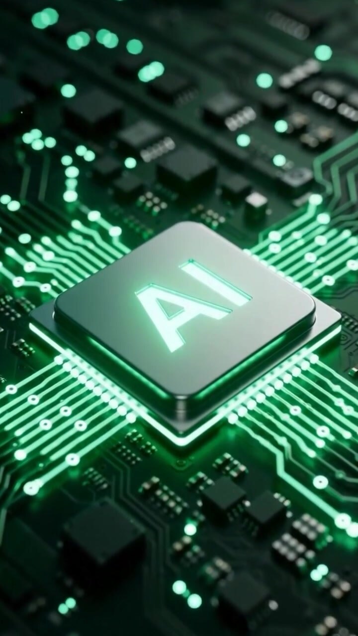 AI Chip Motherboard Technology Background