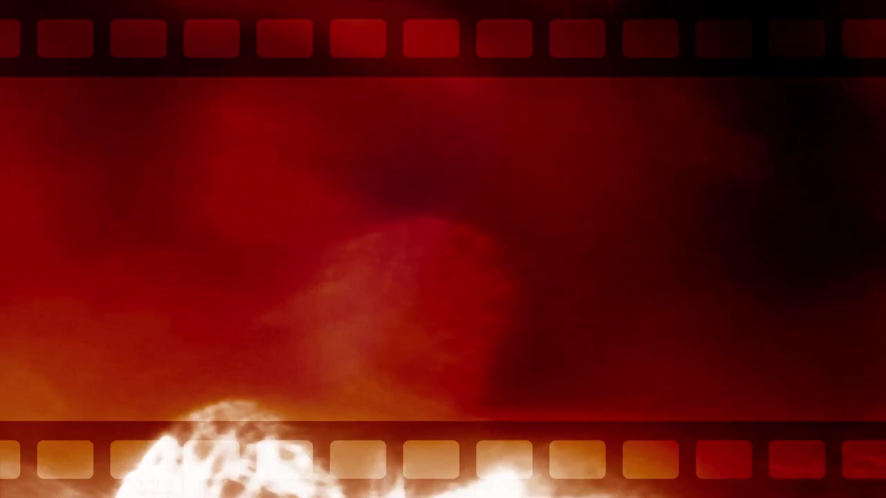 Vintage Filmrol-overlay met Rode Lichtlekken en Korrel