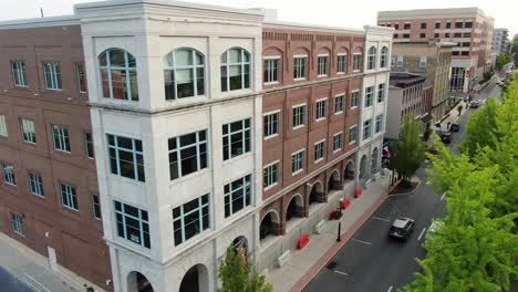 Edificio-De-La-Sede-De-La-Estación-De-Policía-En-La-Ciudad-De-Lancaster,-Pennsylvania