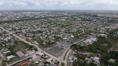 Drone-View-Of-Brisas-Del-Este-In-Santo-Domingo,-Dominican-Republic_aerial-Shot