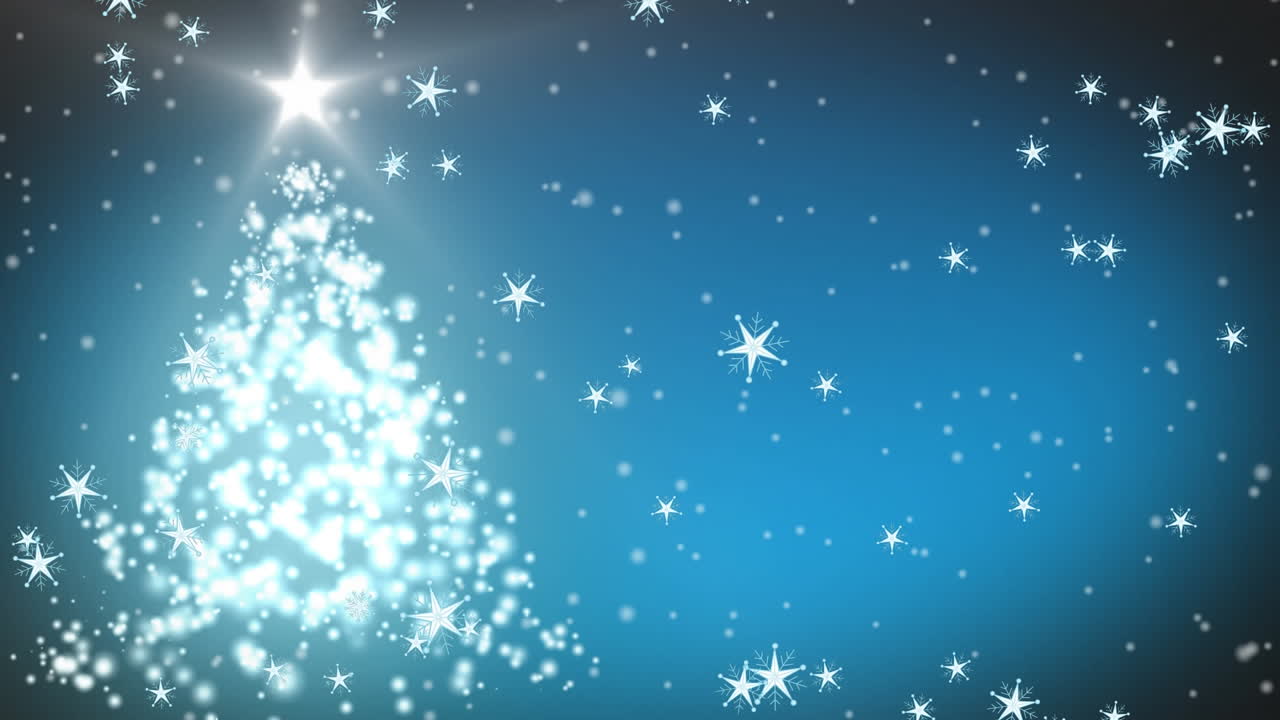 겨울 풍경의 애니메이션