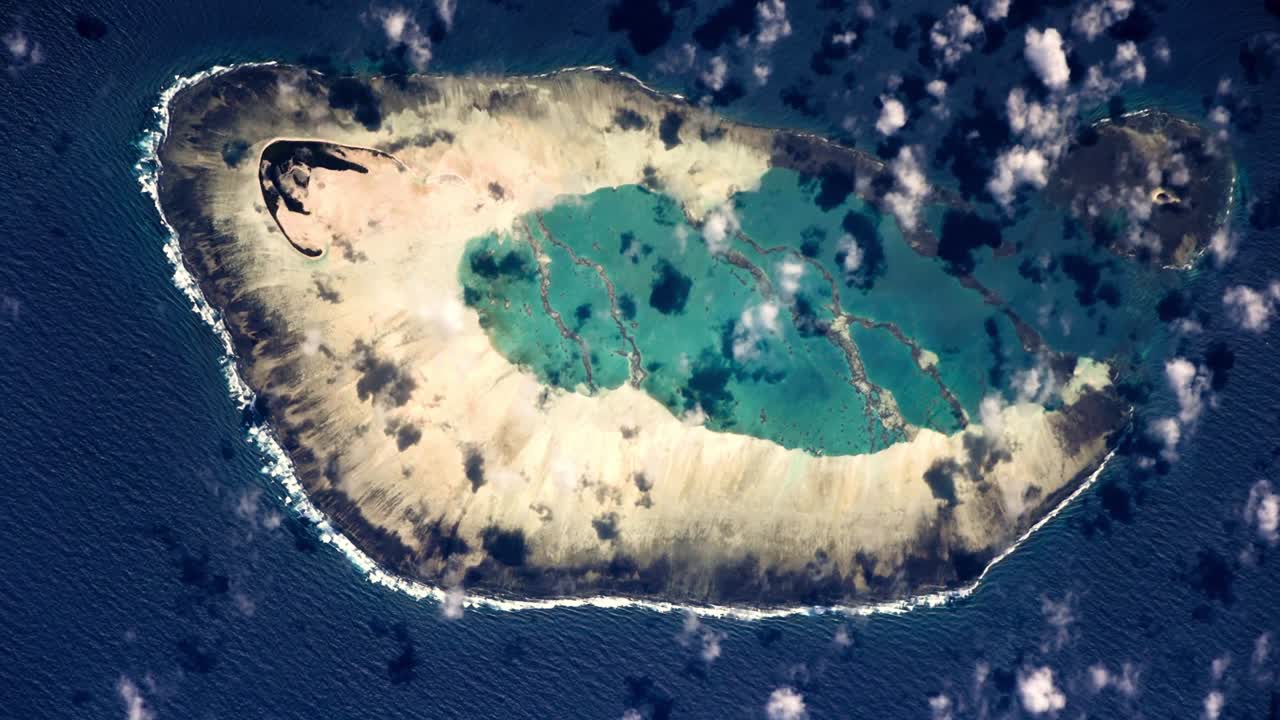 우주에서 볼 수 있는 지구. 대도시 지역. nasa 공공 도메인 이미지