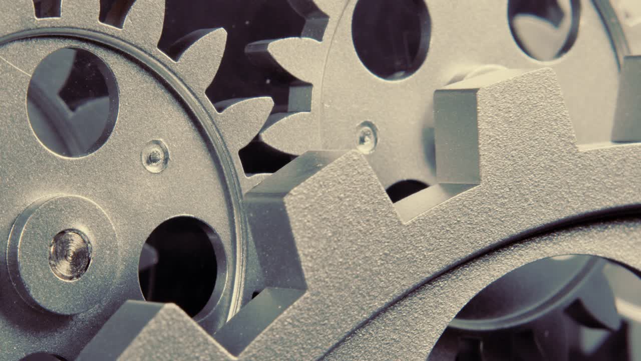 engranajes de reloj mecánicos industriales retro grunge