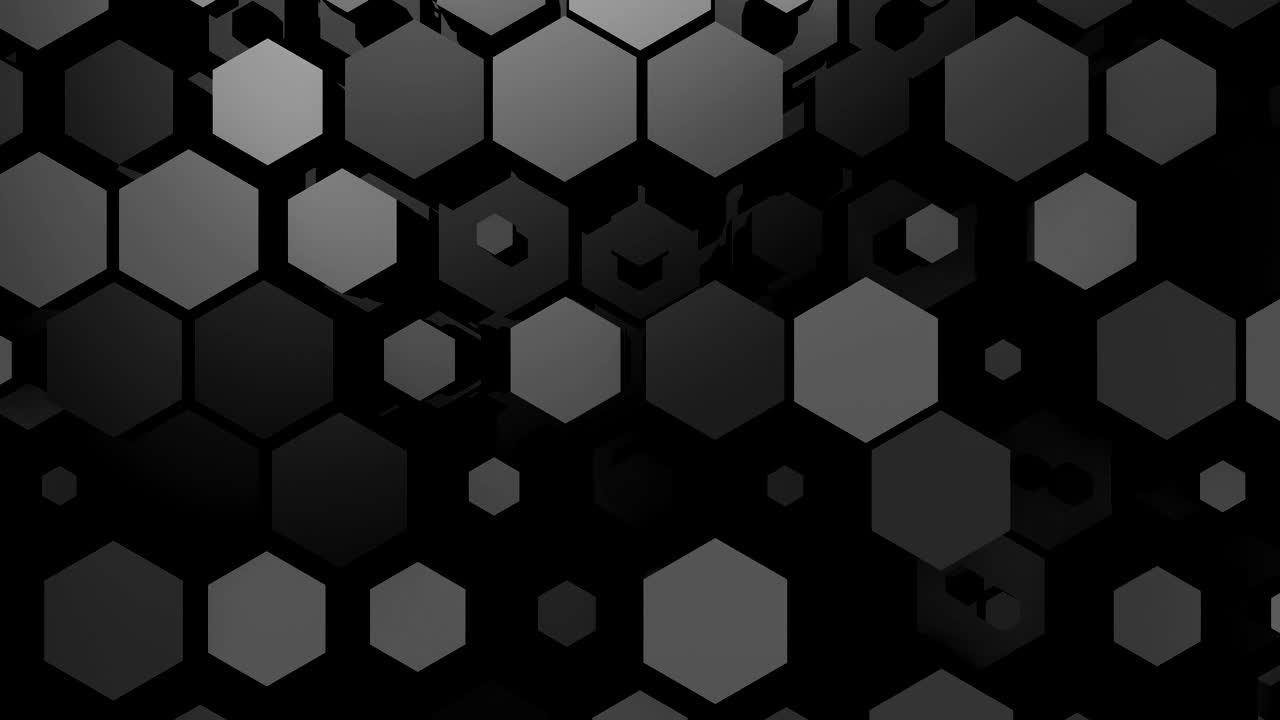 el fondo de los hexágonos