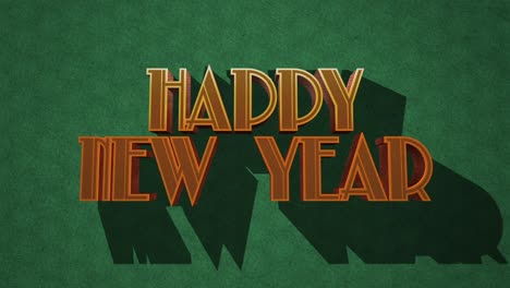 Texto-Retro-Feliz-Año-Nuevo-Ambientado-En-Una-Textura-Grunge-Verde