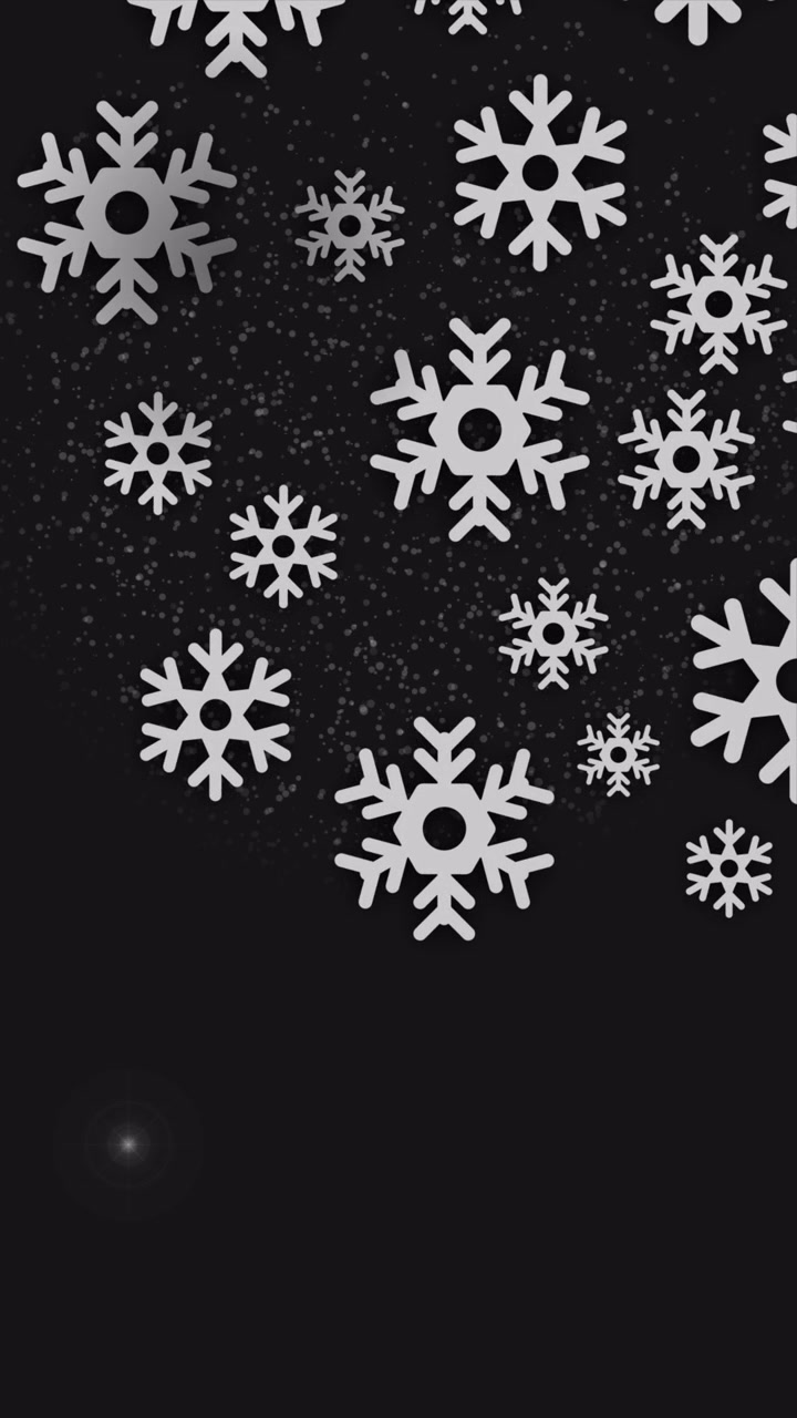 Vertical Christmas Background Falling Glitter Flakes Background