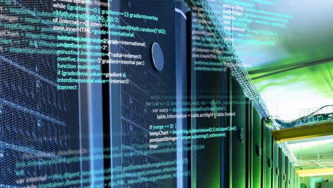 Animation-of-data-processing-against-empty-computer-server-room