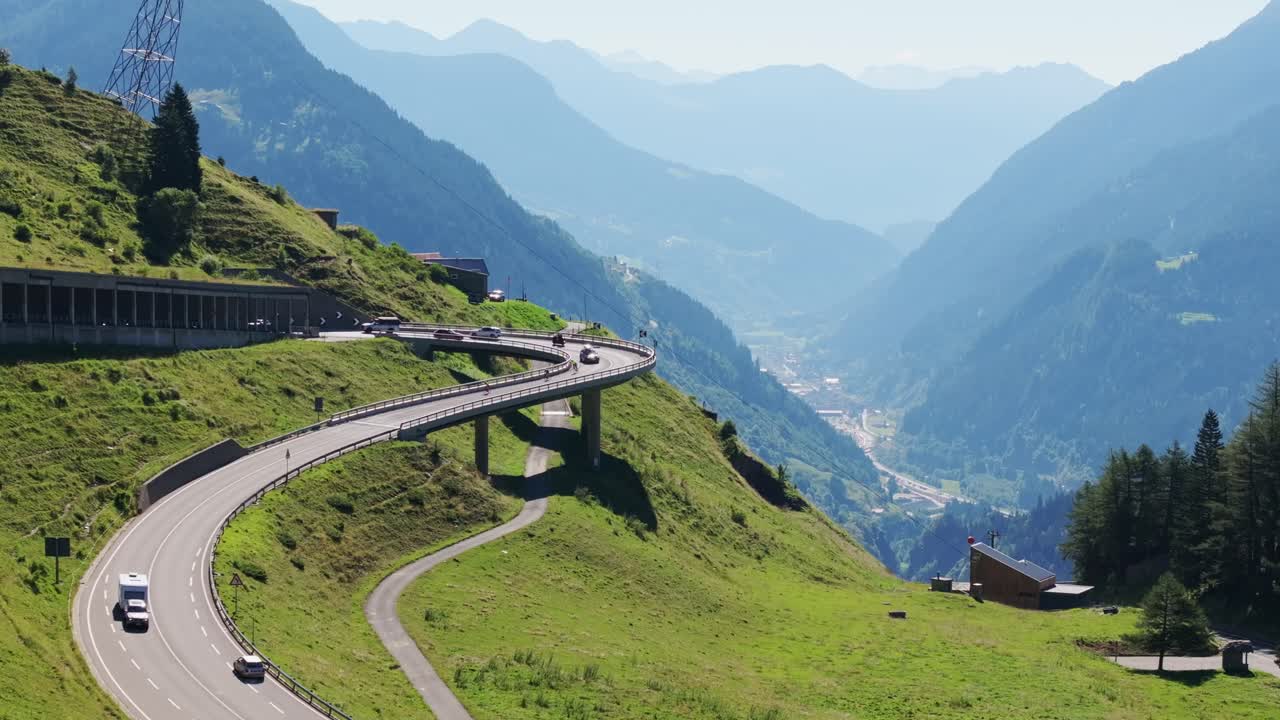 Furka Pass, one of Switzerland’s most scenic and thrilling high-altitude roads