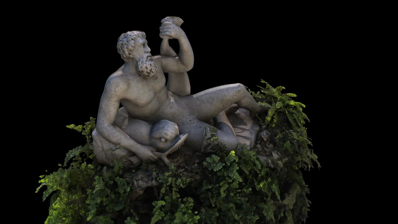 la fuente de poseidón - bucle de rotación