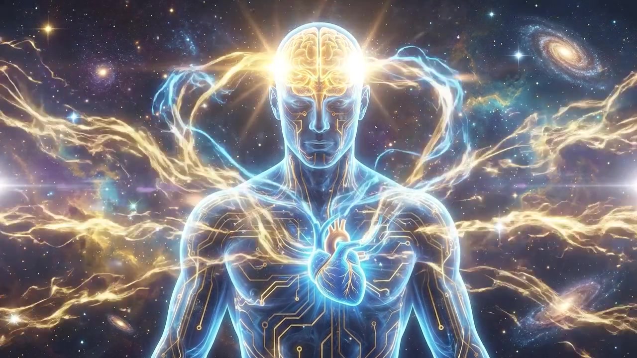 Scansione medica digitale luminosa del cuore umano