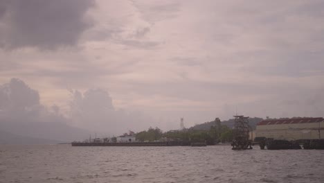 Embarking-on-a-Journey-Leaving-Subic-Bay-Harbour-and-Port-with-Views-of-the-Coastline-in-the-Philippines