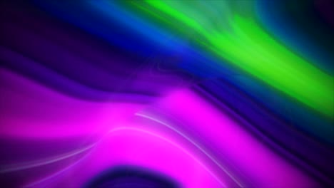 las rayas de color neón.