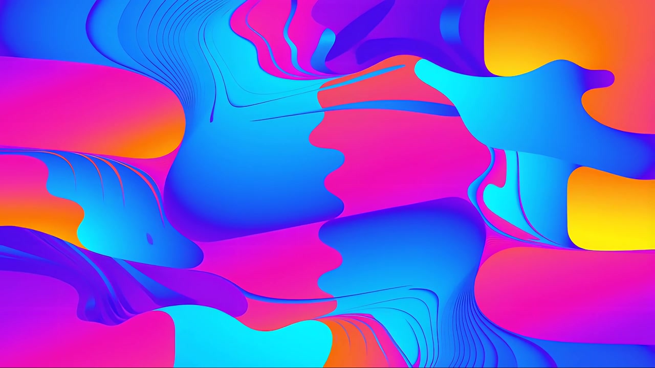 Abstract Colorful Motion Background 4K
