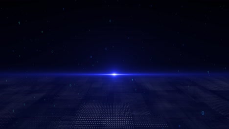 digital data engineer 4k 3d wireframe cyberspace stream perspective grid big data flow blockchain