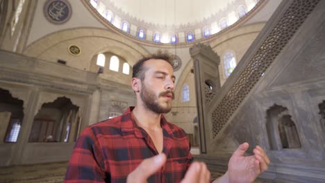 worship in the mosque.