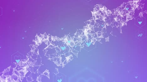 아이콘의 애니메이션, 데이터 처리에 대한 dna 스트랜드