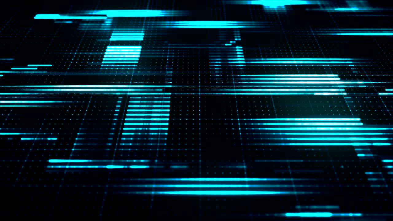 Abstract high technology engineering background. Data transferring in a virtual cyber space. Seamless loop.