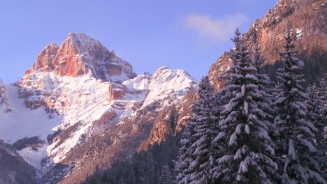 a beautiful early morning scene in the swiss alps 2