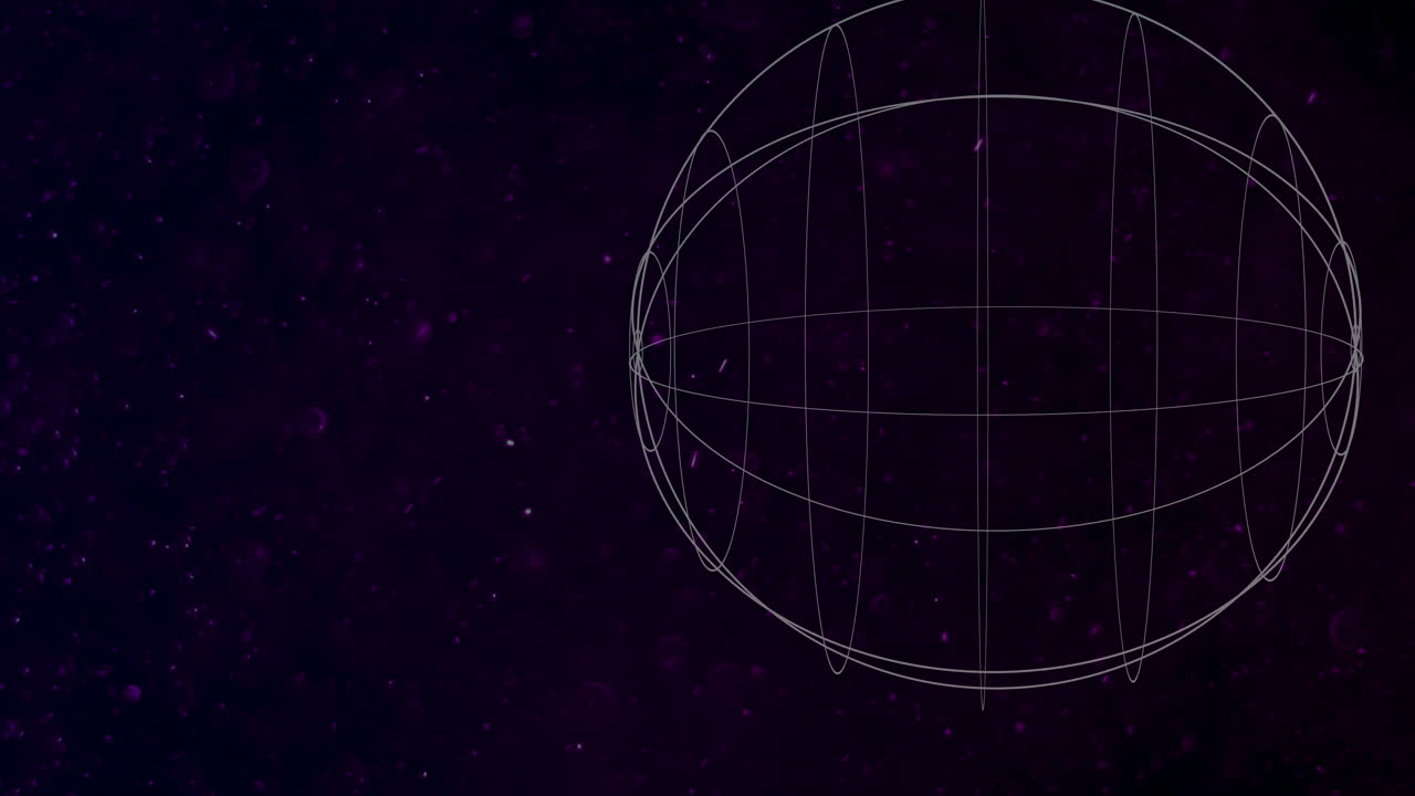 forma geométrica de movimiento con partículas en el espacio 1