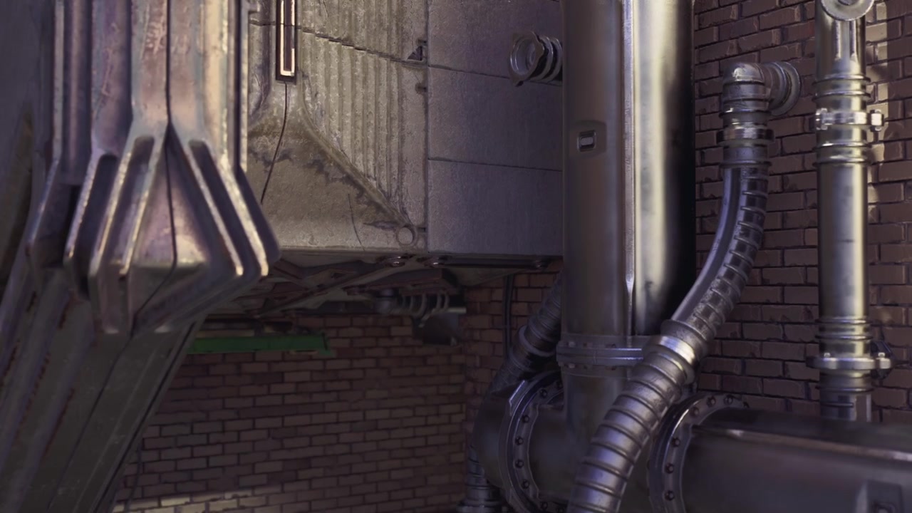 Industrial air ducts with sleek finishes and features for simple maintenance