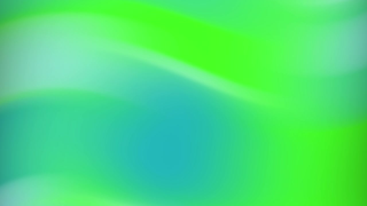 Vibrant Green and Blue Abstract Gradient Color Background Loop