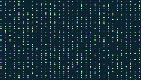 vibrant dotted grid a dynamic and playful pattern on a dark background