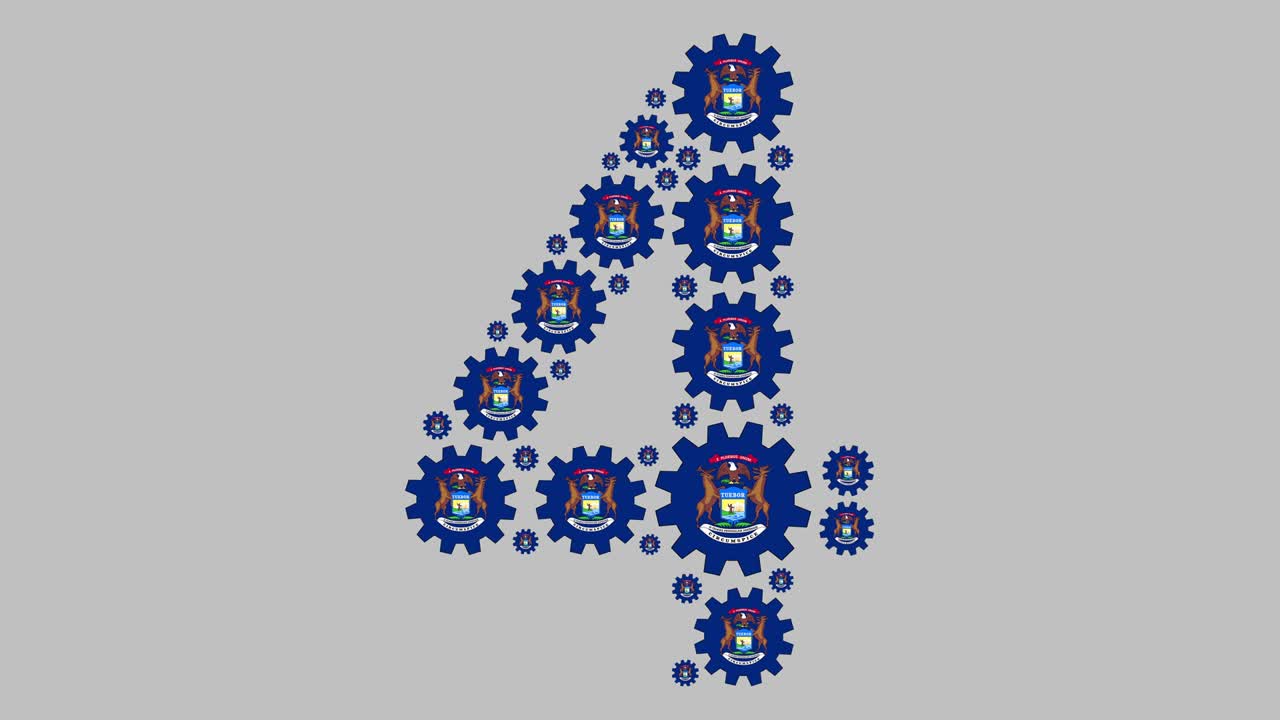 michigan número cuatro