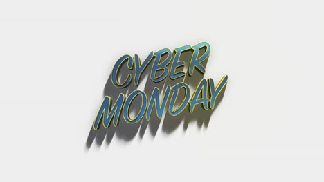 Moderner-Und-Farbenfroher-Cyber-Monday-Text-Auf-Weißem-Farbverlauf