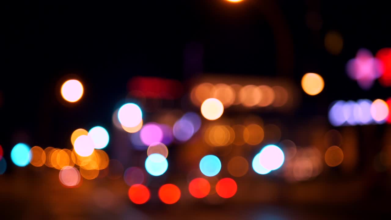 View of busy street in city