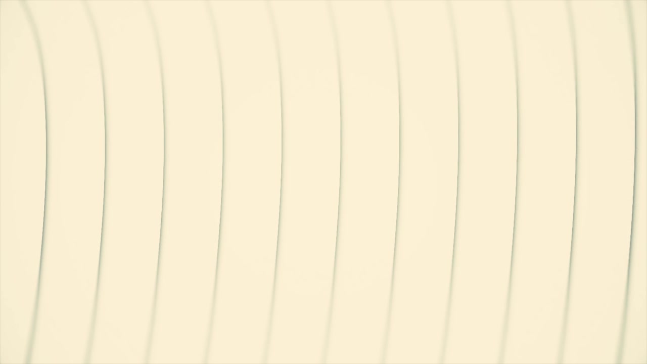 Abstract White and Beige Curved Lines Pattern