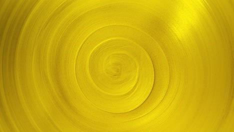 close-up view spiral lines of abstract background. backprop with trendy golden color. dolly camera movement