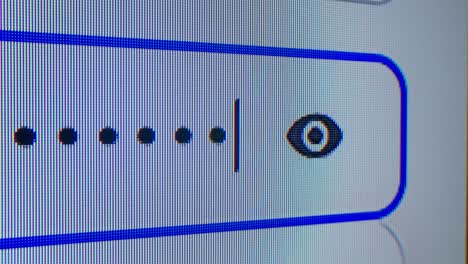 pantalla de la computadora con el cursor sobre la barra de búsqueda