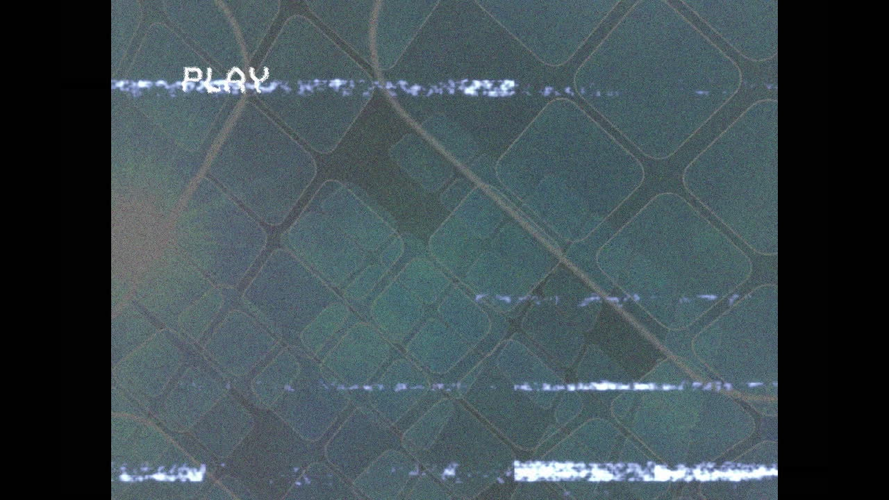 회색 사각형에 있는 플레이 스크린 인터페이스의 애니메이션