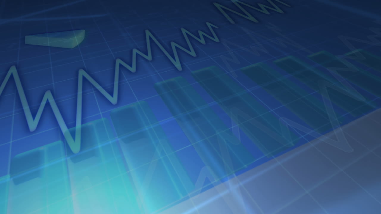 Animated economical data with codes