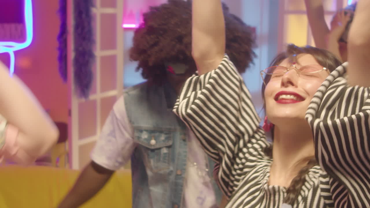 Energetic Party Scene