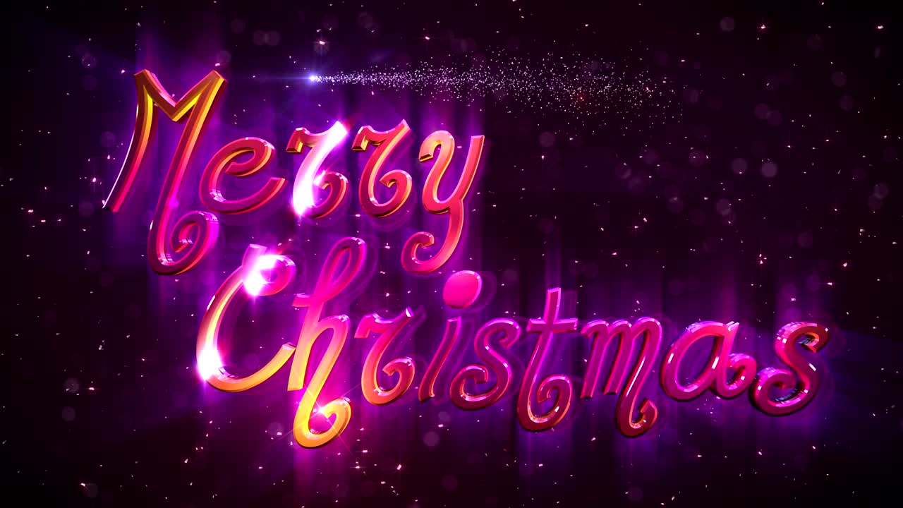 메리 크리스마스 루프 가능한 배경