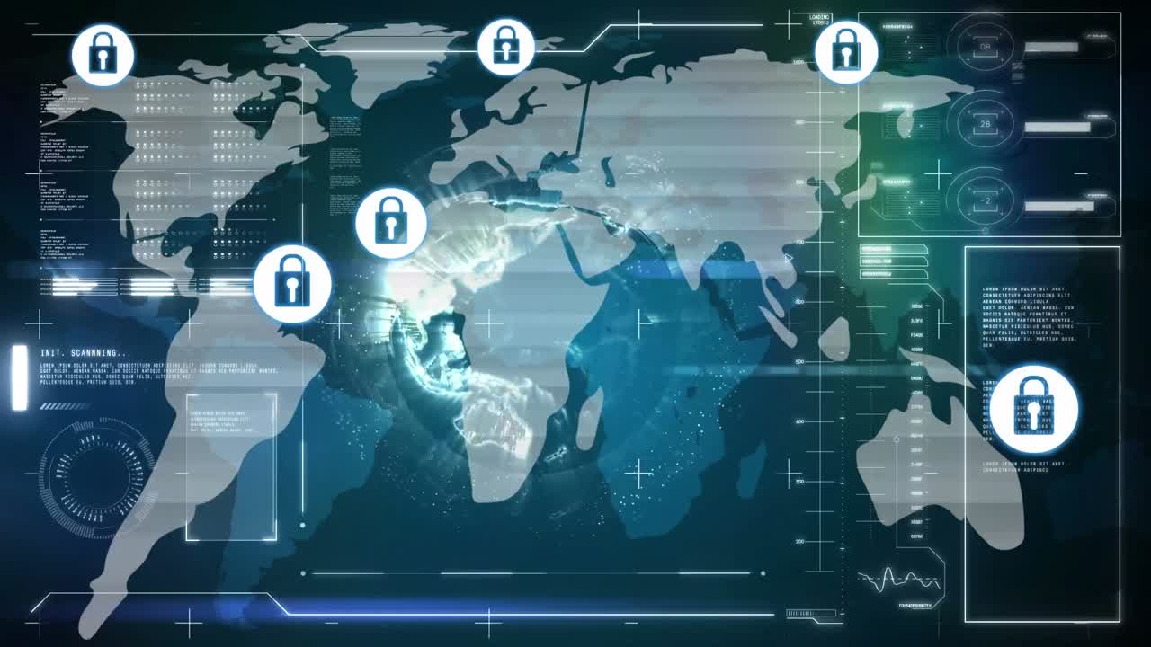 인터넷 안전 아이콘 비디오