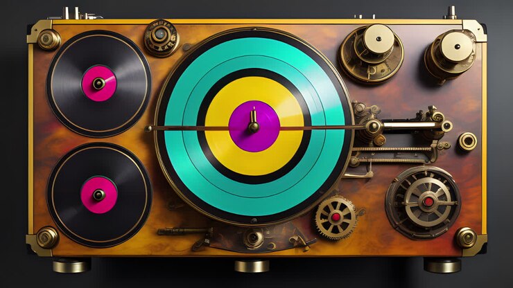 AI DJ turntables