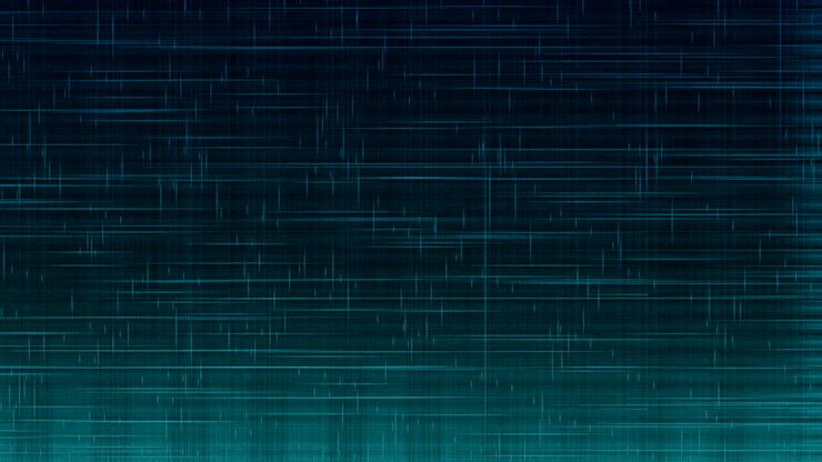 abstract digital vertical and horizontal elettric blue lines background movement, seamless loop ready animation