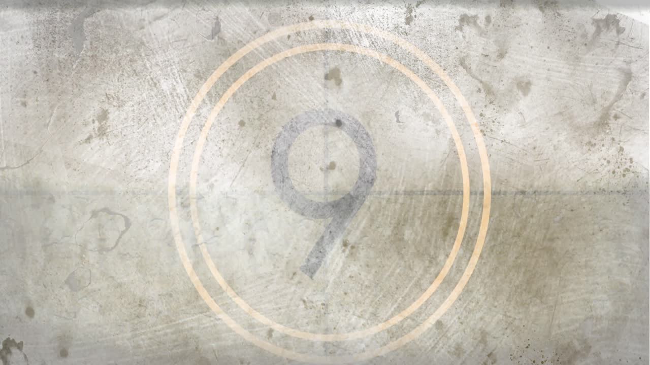 анимационное видео с обратным отсчетом 4k