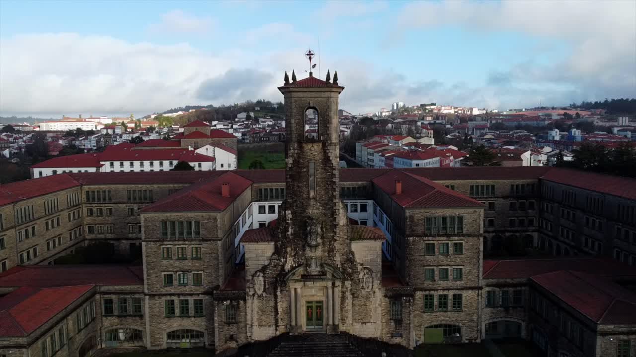 vista aerea del seminario menor