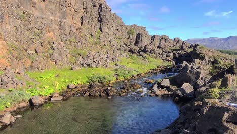 beautiful river þingvellir national park