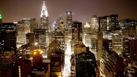 manhattan vista de noche