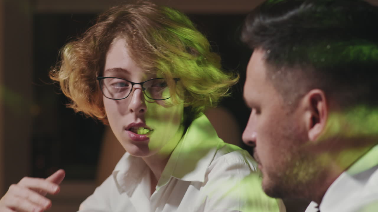 Soft Developers Having Discussion