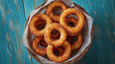 crispy onion rings