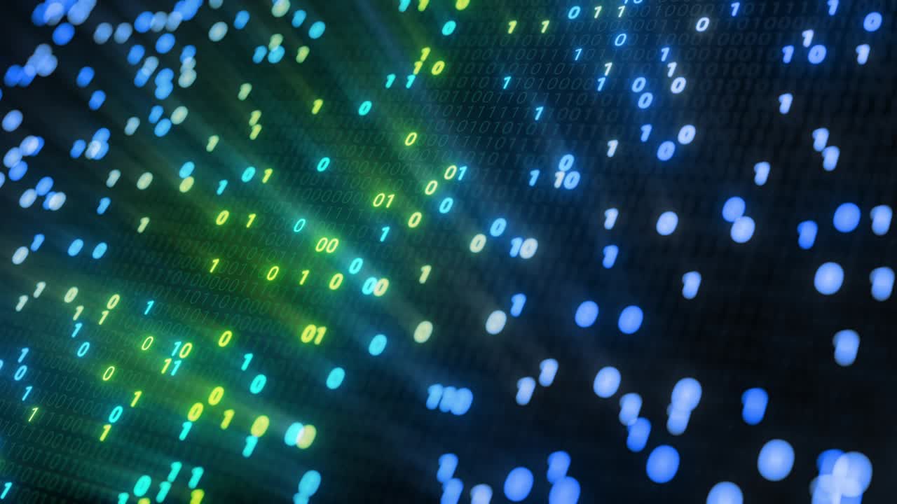 flujo de datos futurista, flujo digital. patrón dinámico con rayos de energía y luz. transferencia de datos. concepto de información. fondo tecnológico.