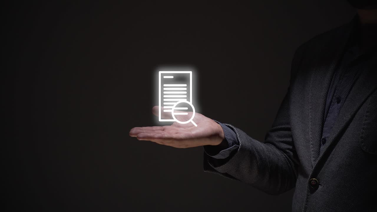 concepto de búsqueda de documentos