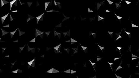 moving abstract background in the form of glowing 3d rhombuses, seamless loop. stock animation. shining monochrome convex figures texture, harmony of colours, light and shadow