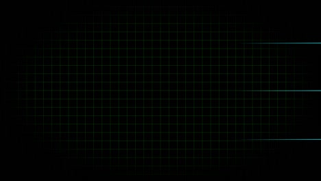 electrocardiogram oscilloscope waveform animation motion graphics